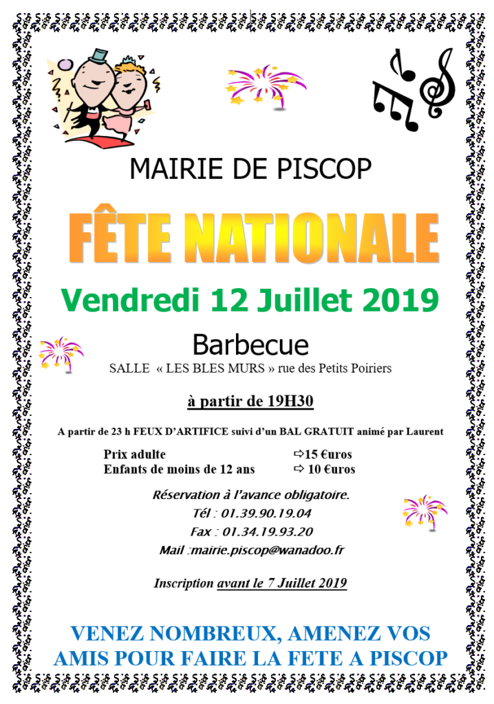 Fête 12 juillet