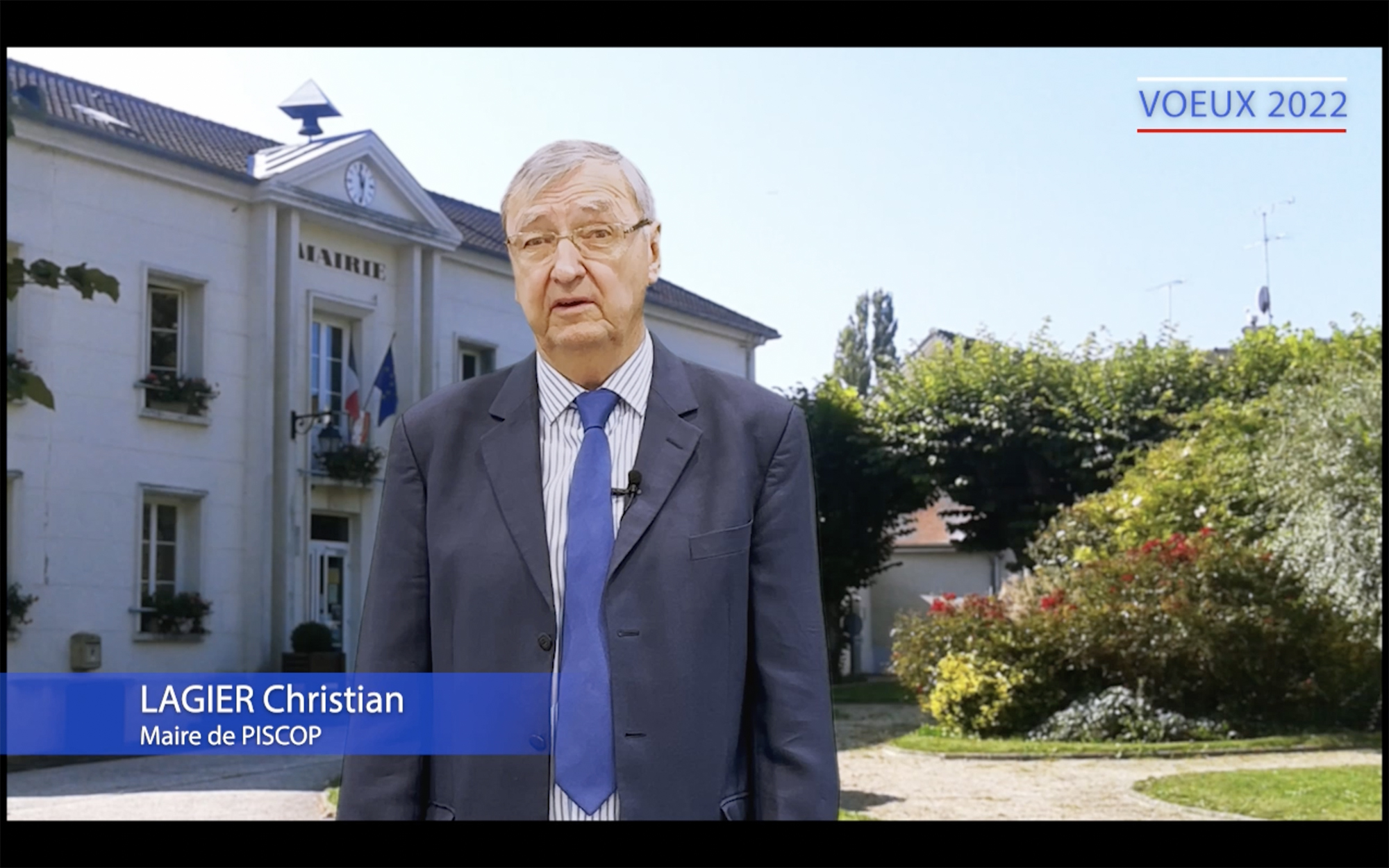 Voeux du Maire pour l’année 2022