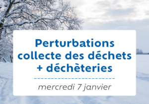 Collecte des déchets perturbée